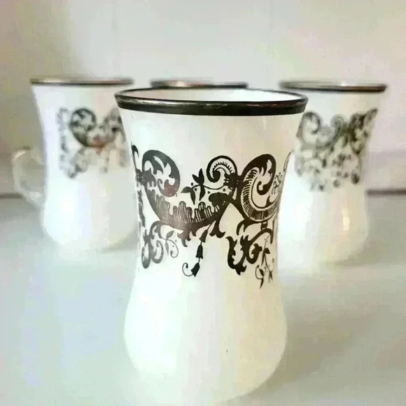 4- Italian Demitasse Cups - Picture 1 of 3